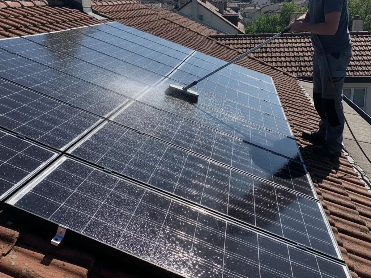 Maintenance & nettoyage de panneaux solaires
