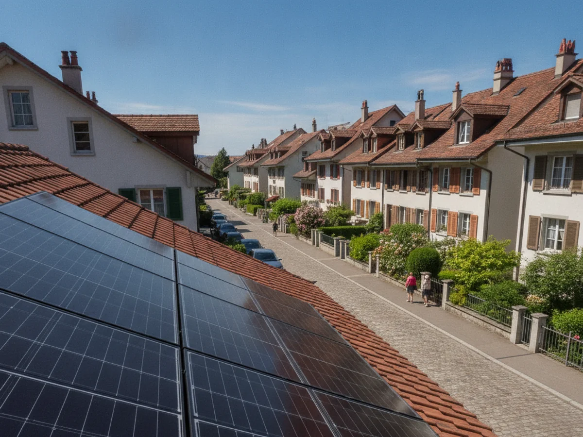 Panneaux solaires à Carouge Genève